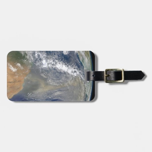 Staub in Richtung Südamerika Gepäckanhänger (Vorderseite horizontal)