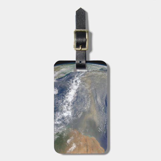 Staub in Richtung Südamerika Gepäckanhänger (Vorderseite vertikal)