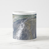 Staub in Richtung Südamerika Jumbo-Tasse (Vorderseite)