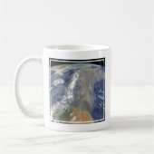 Staub in Richtung Südamerika Kaffeetasse (Links)