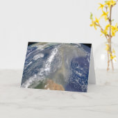 Staub in Richtung Südamerika Karte (Gelbe Blume)