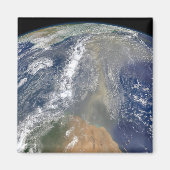 Staub in Richtung Südamerika Magnet (Vorne)