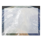 Staub in Richtung Südamerika Notizblock (Vorderseite)