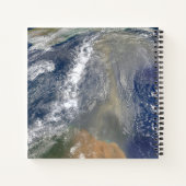 Staub in Richtung Südamerika Notizblock (Rückseite)