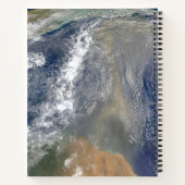 Staub in Richtung Südamerika Notizblock (Rückseite)