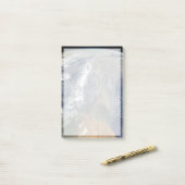 Staub in Richtung Südamerika Post-it Klebezettel (Auf Schreibtisch)