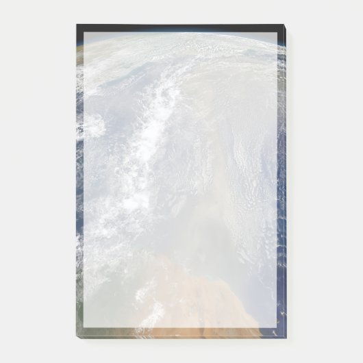 Staub in Richtung Südamerika Post-it Klebezettel (Vorderseite)