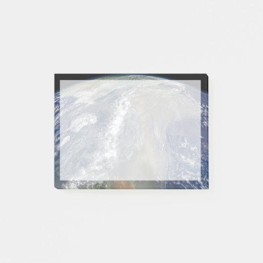 Staub in Richtung Südamerika Post-it Klebezettel (Vorderseite)