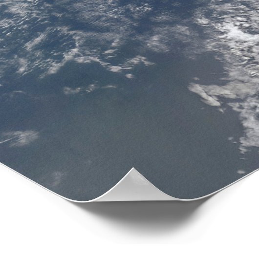 Staub in Richtung Südamerika Poster (Ecke)