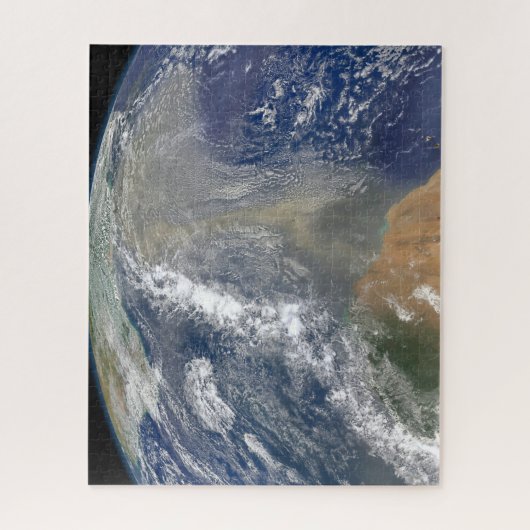 Staub in Richtung Südamerika Puzzle (Vertikal)