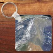 Staub in Richtung Südamerika Schlüsselanhänger (Vorderseite)