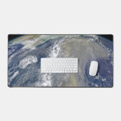 Staub in Richtung Südamerika Schreibtischunterlage (Tastatur & Maus)