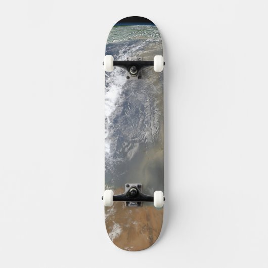 Staub in Richtung Südamerika Skateboard (Vorderseite)