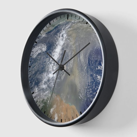 Staub in Richtung Südamerika Uhr (Winkel)