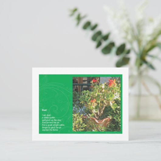 Staub Postkarte (Stehend Vorderseite)