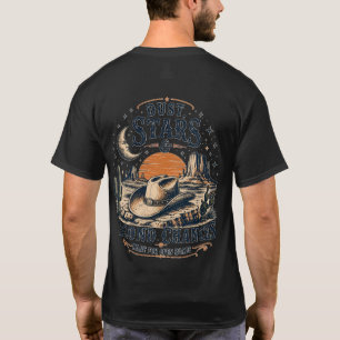 Staub Sterne Zweite Chancen Western Design T-Shirt