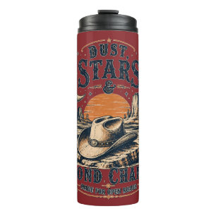 Staub Sterne Zweite Chancen Western Design Thermosbecher