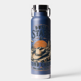 Staub Sterne Zweite Chancen Western Design Trinkflasche