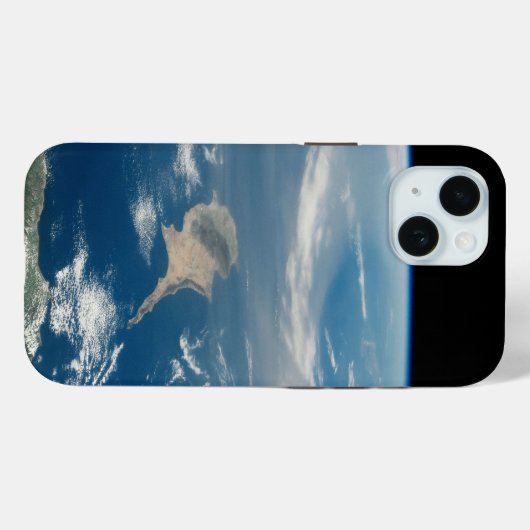 Staub über dem Mittelmeer und der Insel Zypern Case-Mate iPhone Hülle (Rückseite (Horizontal))