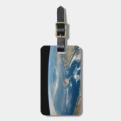 Staub über dem Mittelmeer und der Insel Zypern Gepäckanhänger (Vorderseite vertikal)