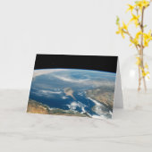 Staub über dem Mittelmeer und der Insel Zypern Karte (Gelbe Blume)