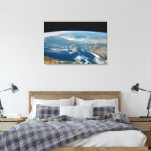 Staub über dem Mittelmeer und der Insel Zypern Leinwanddruck (Insitu (Schlafzimmer))