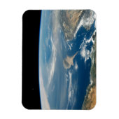 Staub über dem Mittelmeer und der Insel Zypern Magnet (Vertikal)