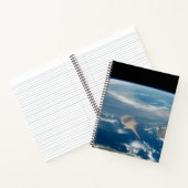 Staub über dem Mittelmeer und der Insel Zypern Notizblock (Innenseite)