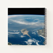 Staub über dem Mittelmeer und der Insel Zypern Notizblock (Rückseite)