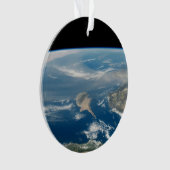 Staub über dem Mittelmeer und der Insel Zypern Ornament (Vorderseite)