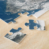 Staub über dem Mittelmeer und der Insel Zypern Puzzle (Seite)