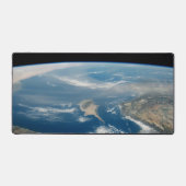 Staub über dem Mittelmeer und der Insel Zypern Schreibtischunterlage (Vorderseite)