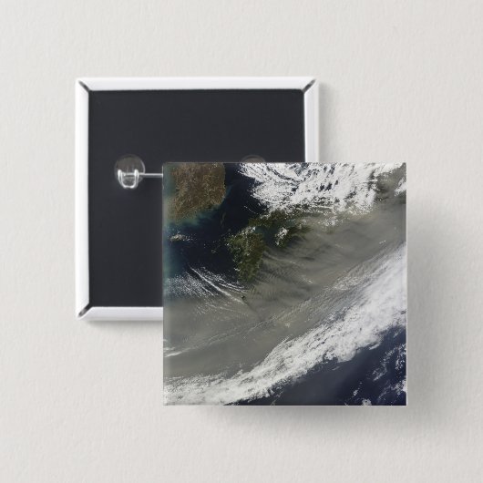 Staub über Japan Button (Vorne & Hinten)