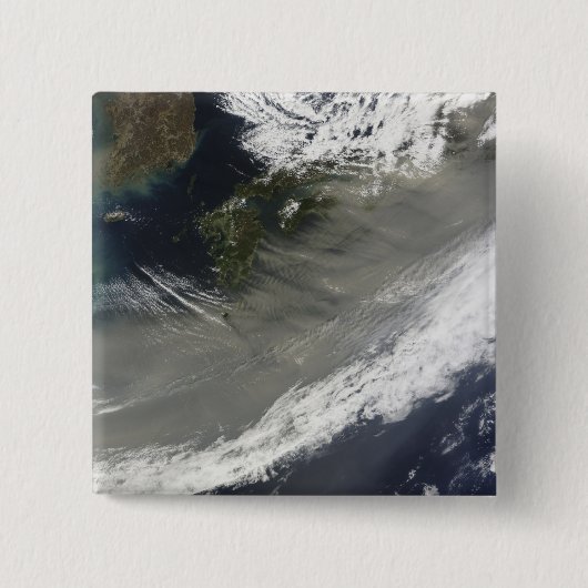 Staub über Japan Button (Vorderseite)