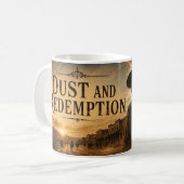 Staub und Erlösung Kaffeetasse (Vorderseite Links)