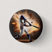 Staub und Ruhm: Baseball der Zuhause-Run Button (Vorderseite)