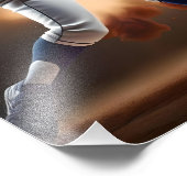 Staub und Ruhm: Baseball der Zuhause-Run Fotodruck (Ecke)