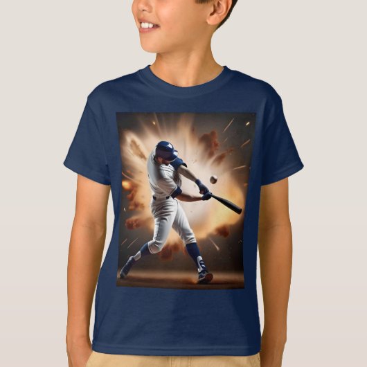 Staub und Ruhm: Baseball der Zuhause-Run T-Shirt (Vorderseite)