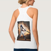 Staub und Ruhm: Baseball der Zuhause-Run Tank Top (Rückseite)