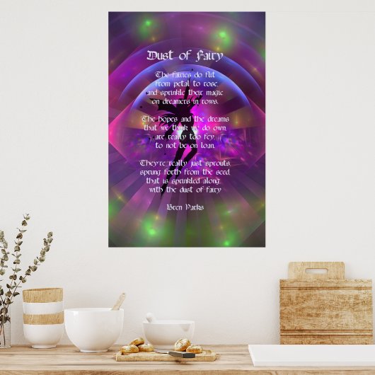 Staub von Fairy Poster (Küche)