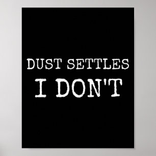 Staubausgleich I Dont Pun Niemals Einstellung Moti Poster