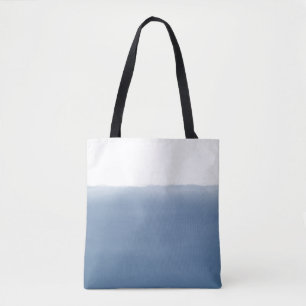 Staubblau Aquarell Tasche