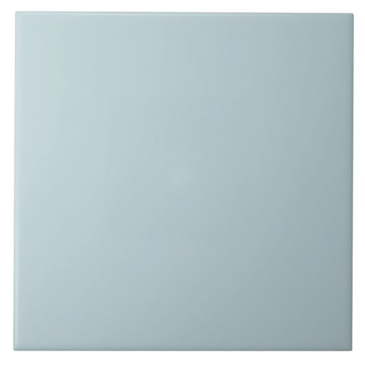 Staubblau chic trendiger Minimalist Fliese (Vorderseite)
