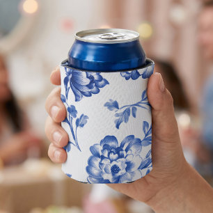 Staubblau Chinoiserie Dosenkühler