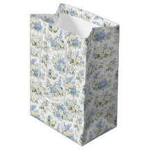 Staubblau Creme Blumen Hochzeit Brautdusche