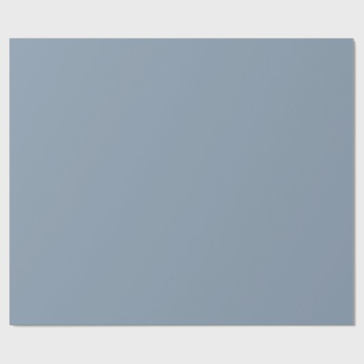 Staubblau Geschenkpapier (Flach)