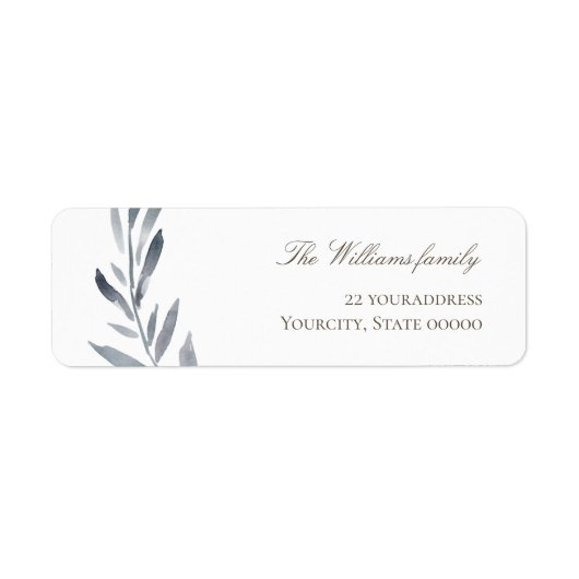 staubblaue Blätter (Vorne)