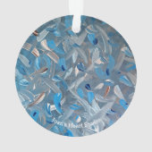 Staubblaue Ornamente (Rückseite)
