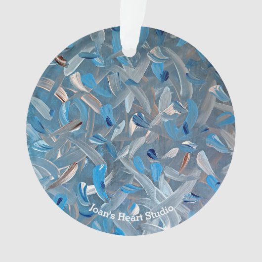 Staubblaue Ornamente (Vorderseite)