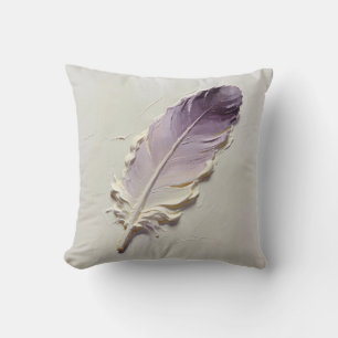 Staubig Lila Feder Lavendel Moderne Dekoration Kissen